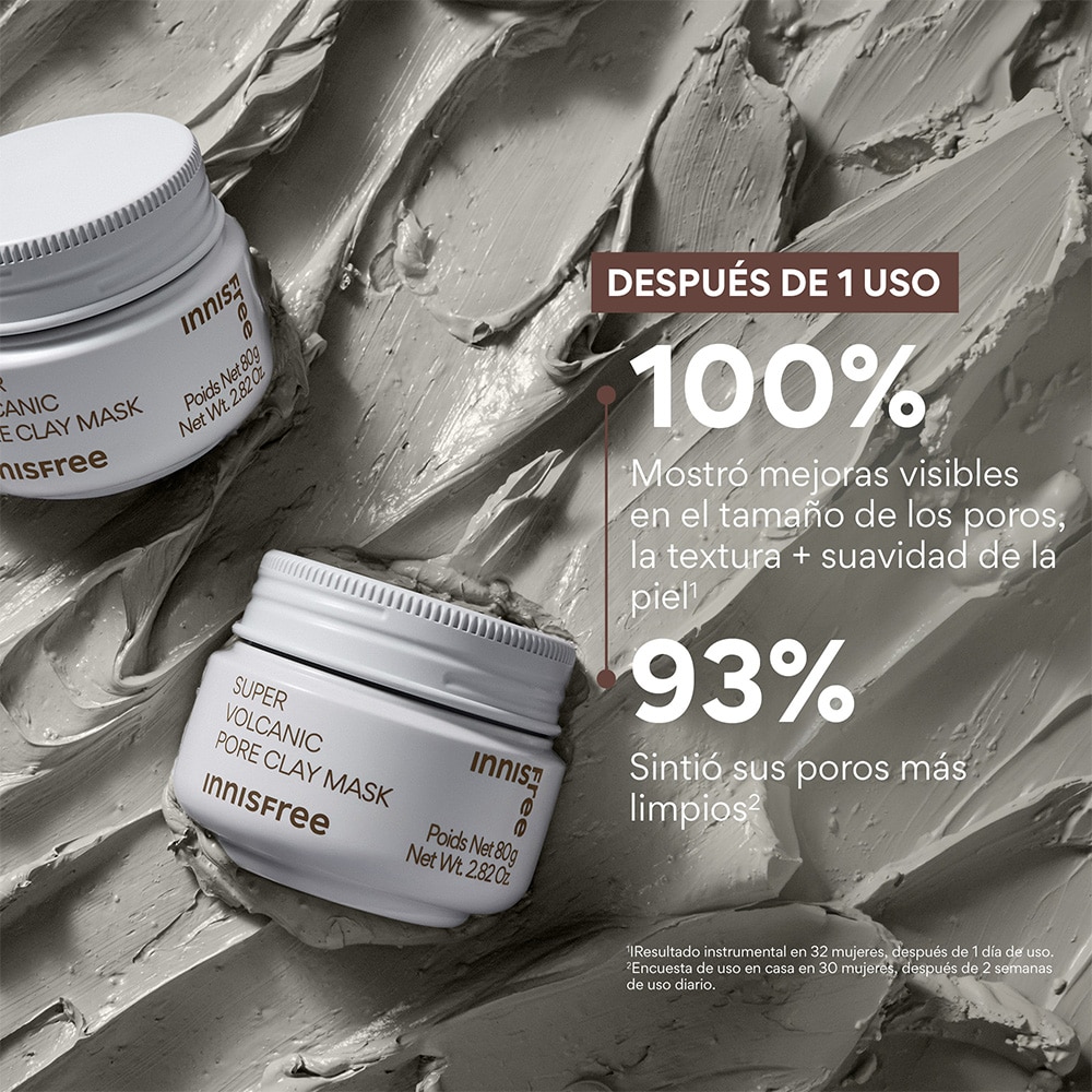 SUPER VOLCANIC PORE DETOXING CLAY MASK WITH AHAS + OIL CONTROL (MASCARILLA DE ARCILLA SUPER VOLC&Aacute;NICA PARA POROS)